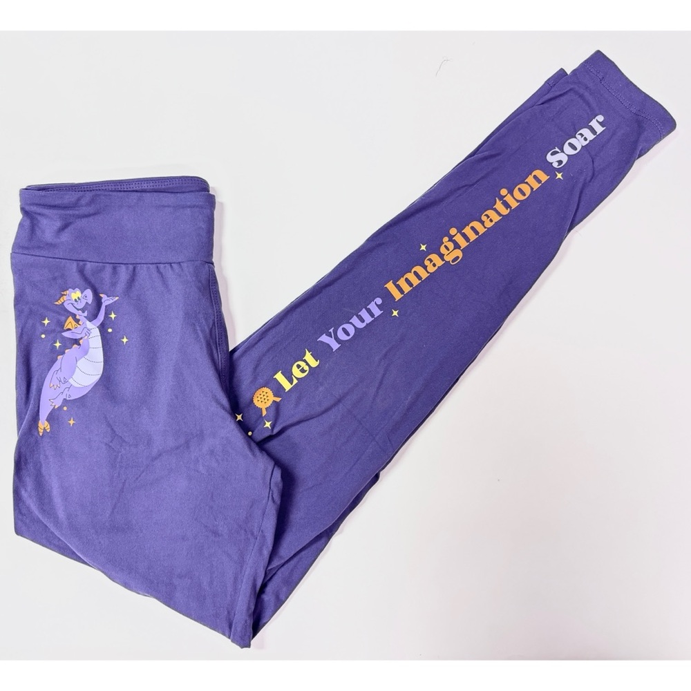 Epcot exclusive Figment Let Your Imagination Soar leggings. S